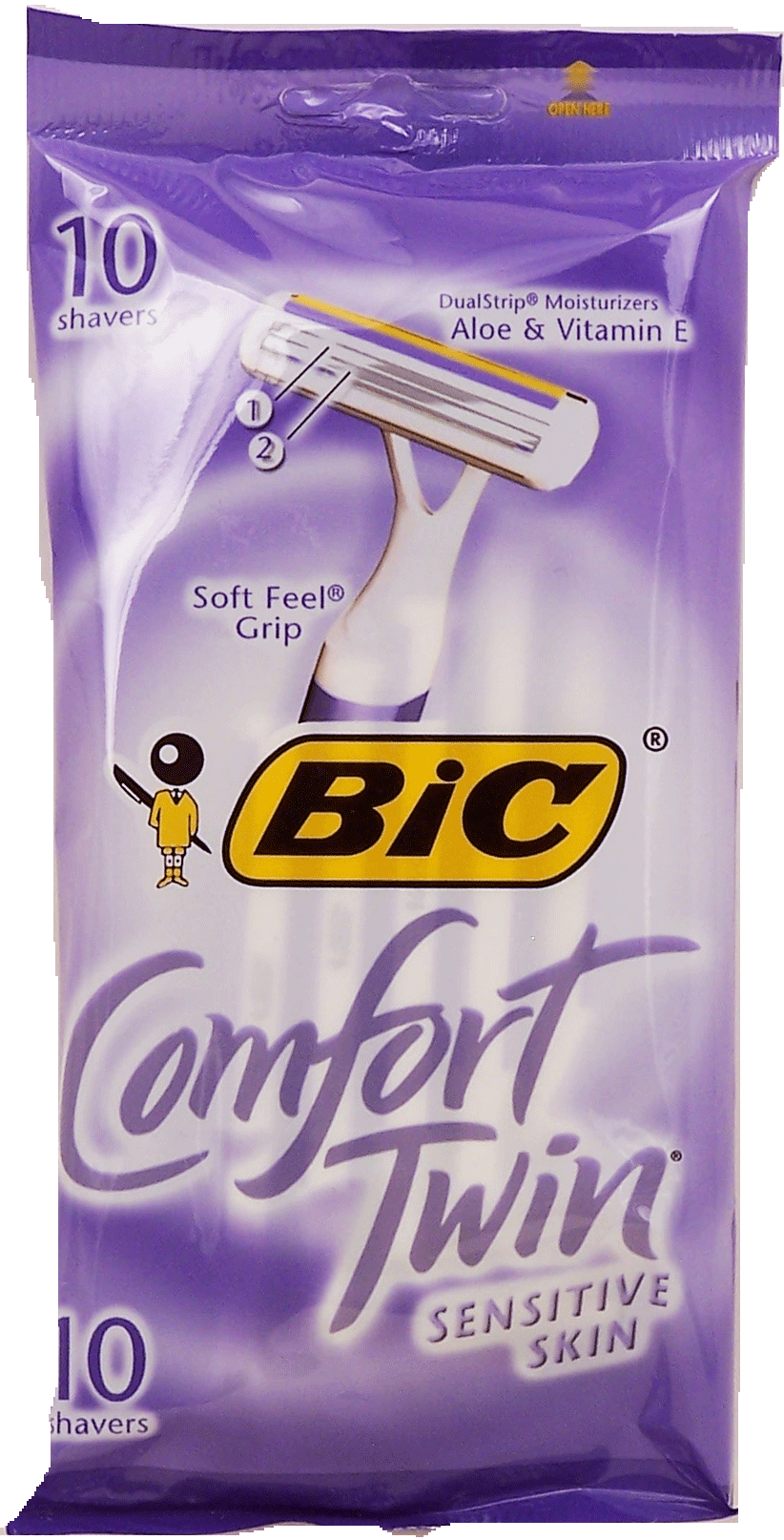 Bic&nbsp;Comfort Twin&nbsp;disposable razors for sensitive skin Full-Size Picture